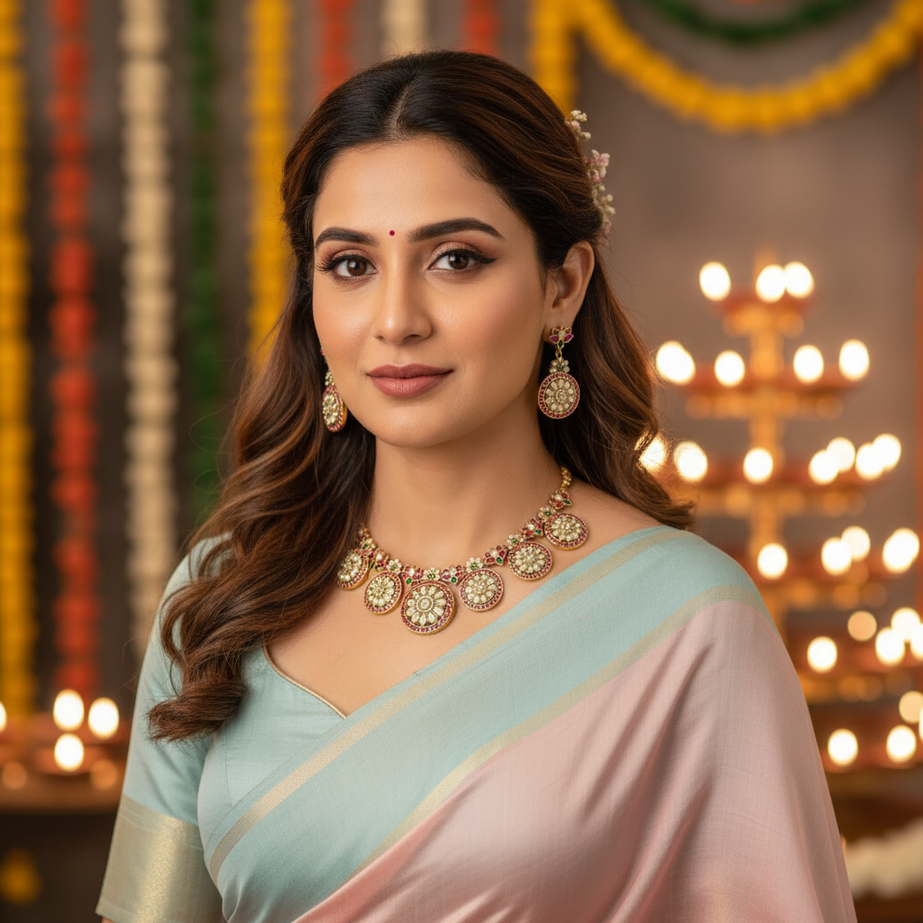 Multicolor Richita Antique Jewellery Set - New Arrival