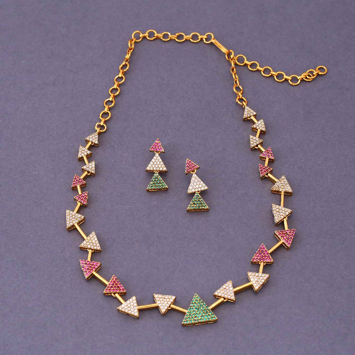 Multicolor Rilme Victorian Jewellery Set- New Arrival