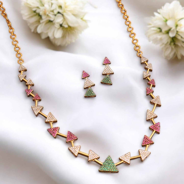 Multicolor Rilme Victorian Jewellery Set- New Arrival