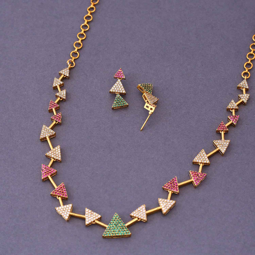 Multicolor Rilme Victorian Jewellery Set- New Arrival