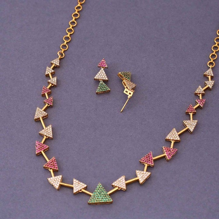 Multicolor Rilme Victorian Jewellery Set- New Arrival