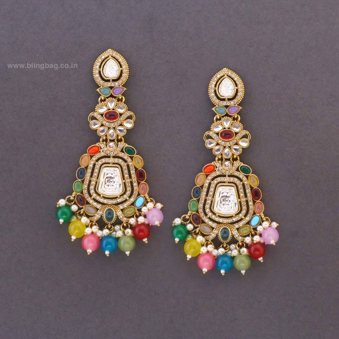 Multicolor Ritu Danglers