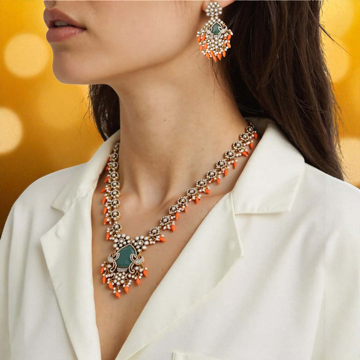 Multicolor Rosabelle Victorian Jewellery Set - New Arrival