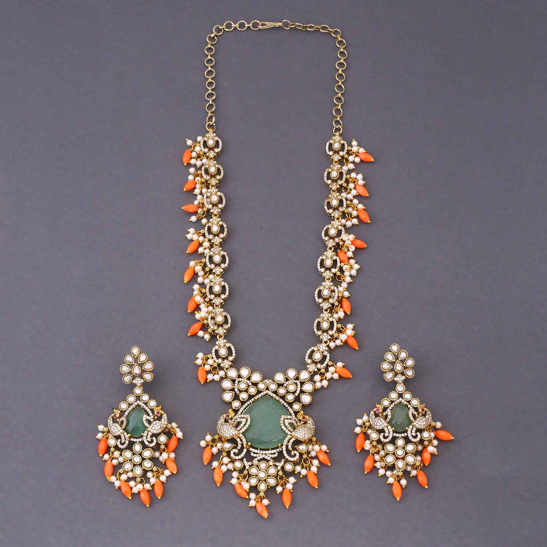 Multicolor Rosabelle Victorian Jewellery Set - New Arrival