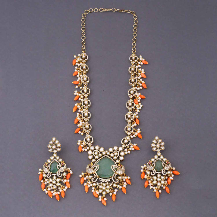 Multicolor Rosabelle Victorian Jewellery Set - New Arrival