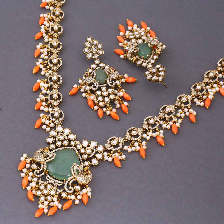Multicolor Rosabelle Victorian Jewellery Set - New Arrival
