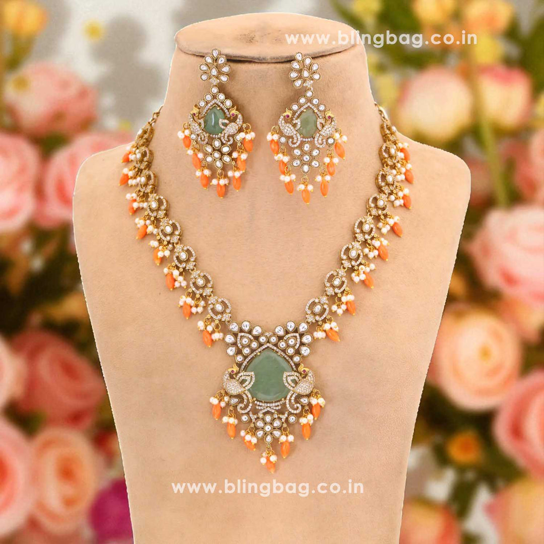 Multicolor Rosabelle Victorian Jewellery Set - New Arrival