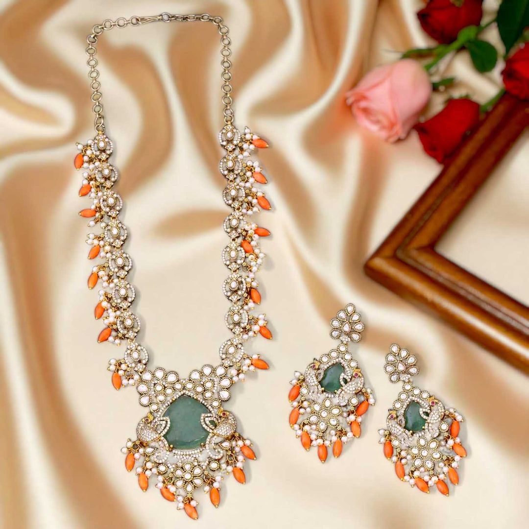 Multicolor Rosabelle Victorian Jewellery Set - New Arrival