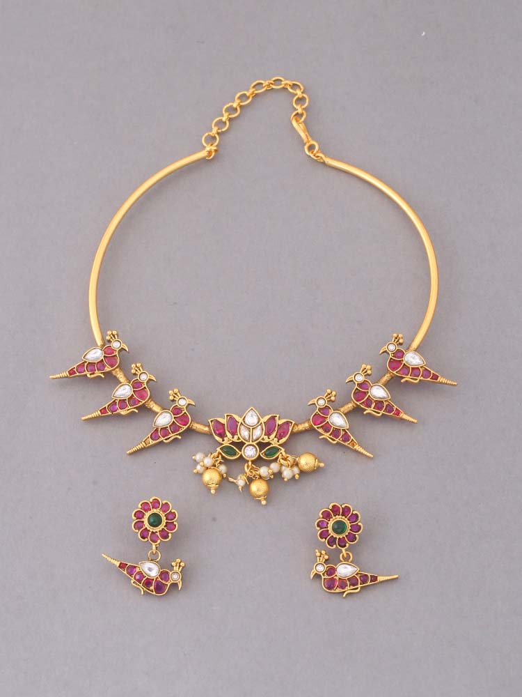 Multicolor Rosamund Jewellery Set