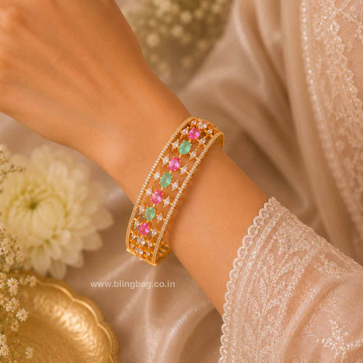 Multicolor Rubya Zirconia Bracelet