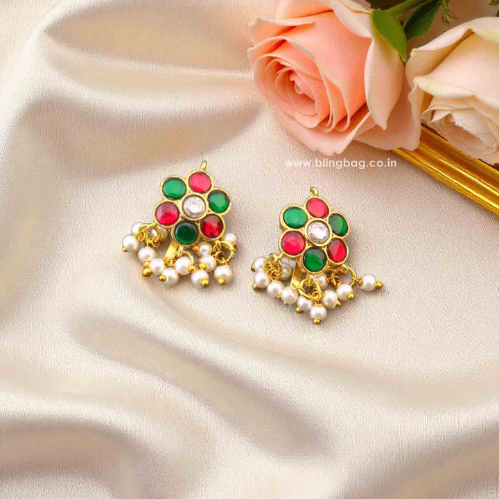 Multicolor Rukmini Bugadi Earrings