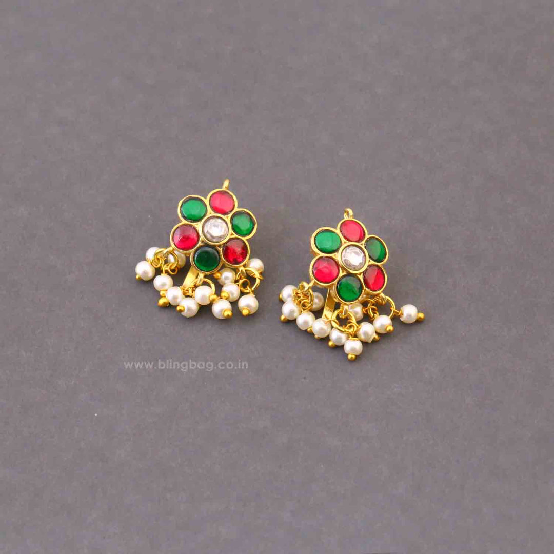 Multicolor Rukmini Bugadi Earrings