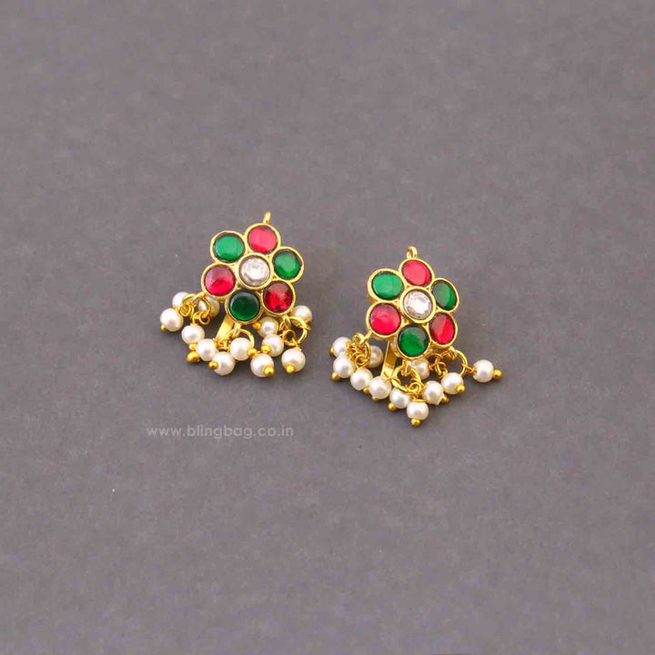 Multicolor Rukmini Bugadi Earrings