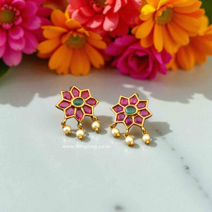 Multicolor Rupashi Bugadi Earrings