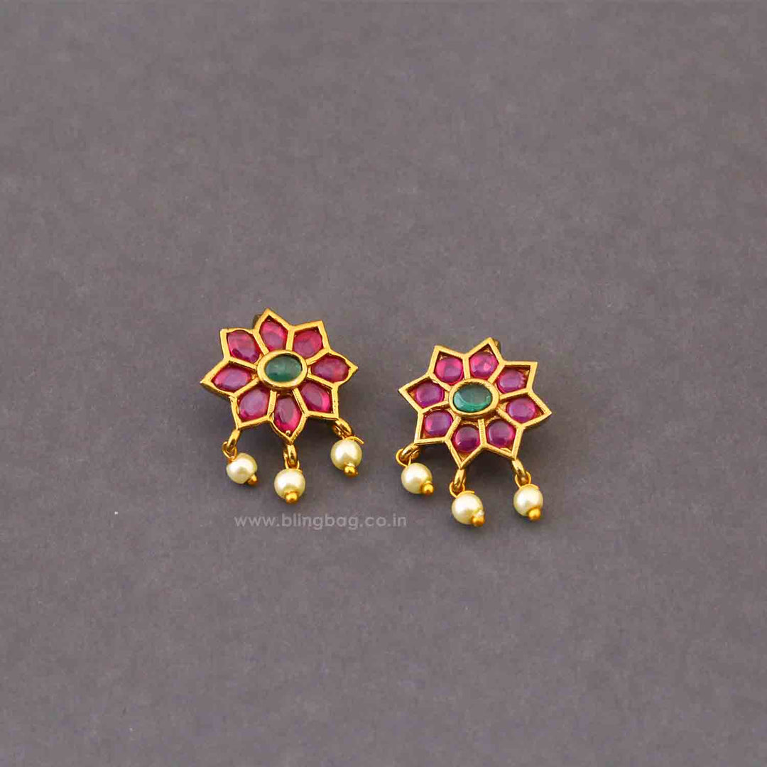 Multicolor Rupashi Bugadi Earrings