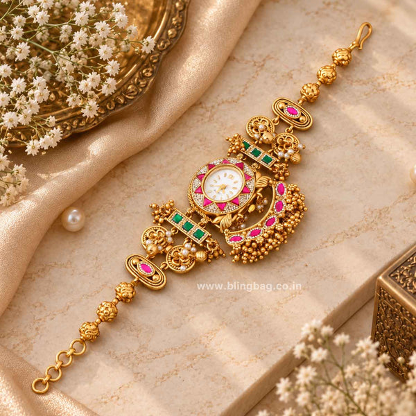 Multicolor Saanvisha Heritage Watch