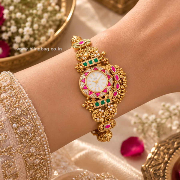 Multicolor Saanvisha Heritage Watch