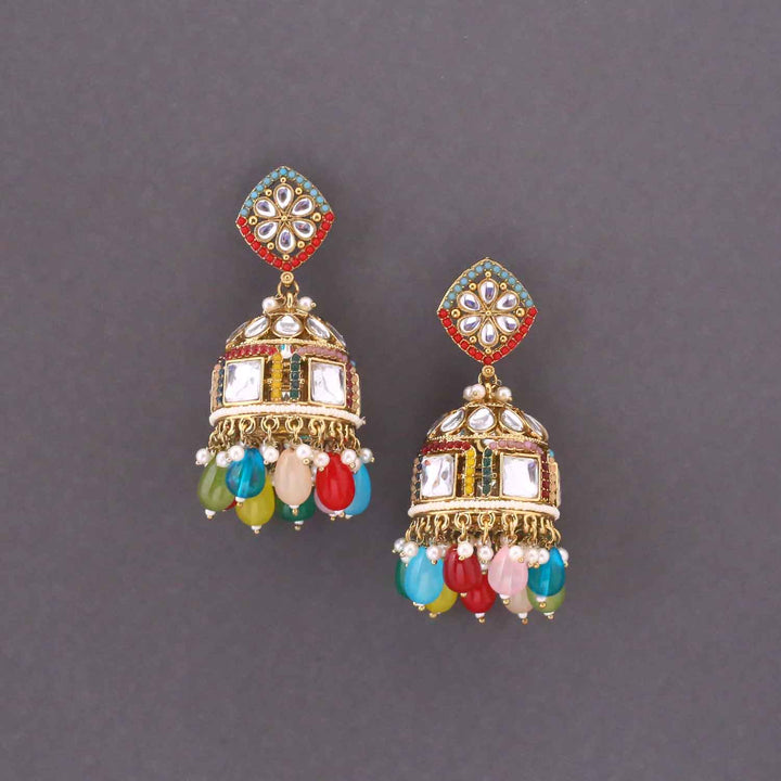 Multicolor Salini Jhumkis