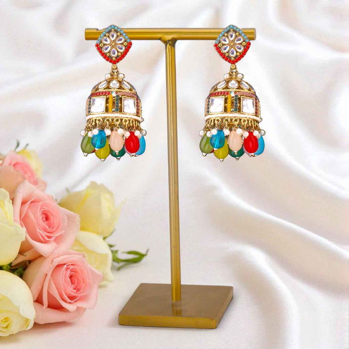 Multicolor Salini Jhumkis