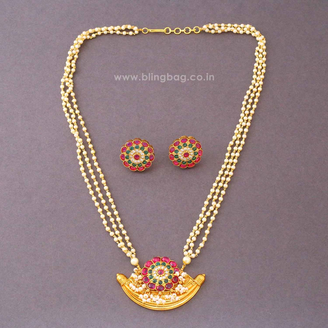 Multicolor Samaira Antique Jewellery Set- New Arrival