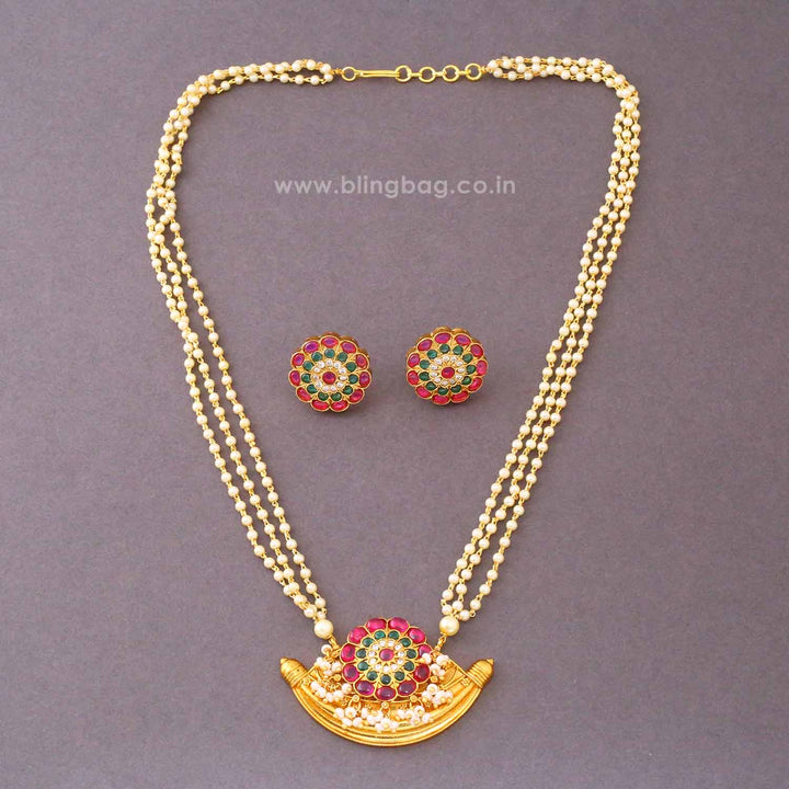 Multicolor Samaira Antique Jewellery Set- New Arrival