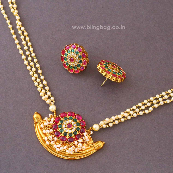 Multicolor Samaira Antique Jewellery Set- New Arrival