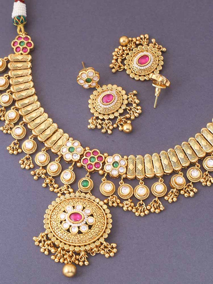 Multicolor Samyuktha Rajwadi Set