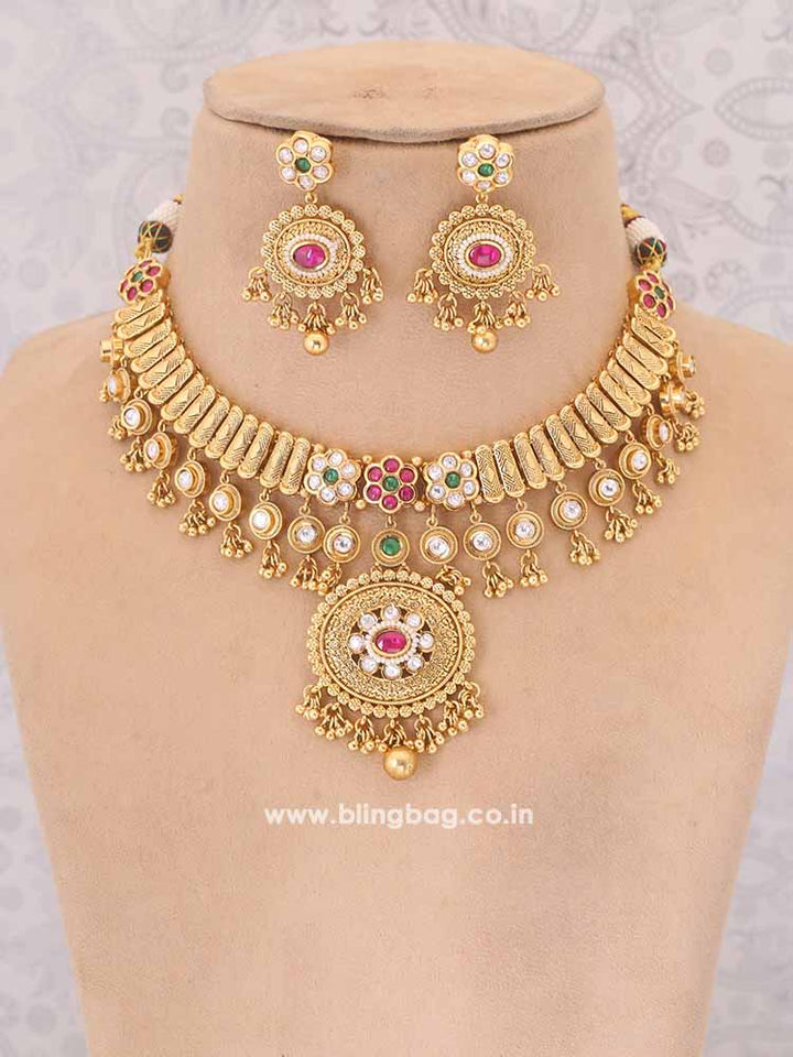 Multicolor Samyuktha Rajwadi Set