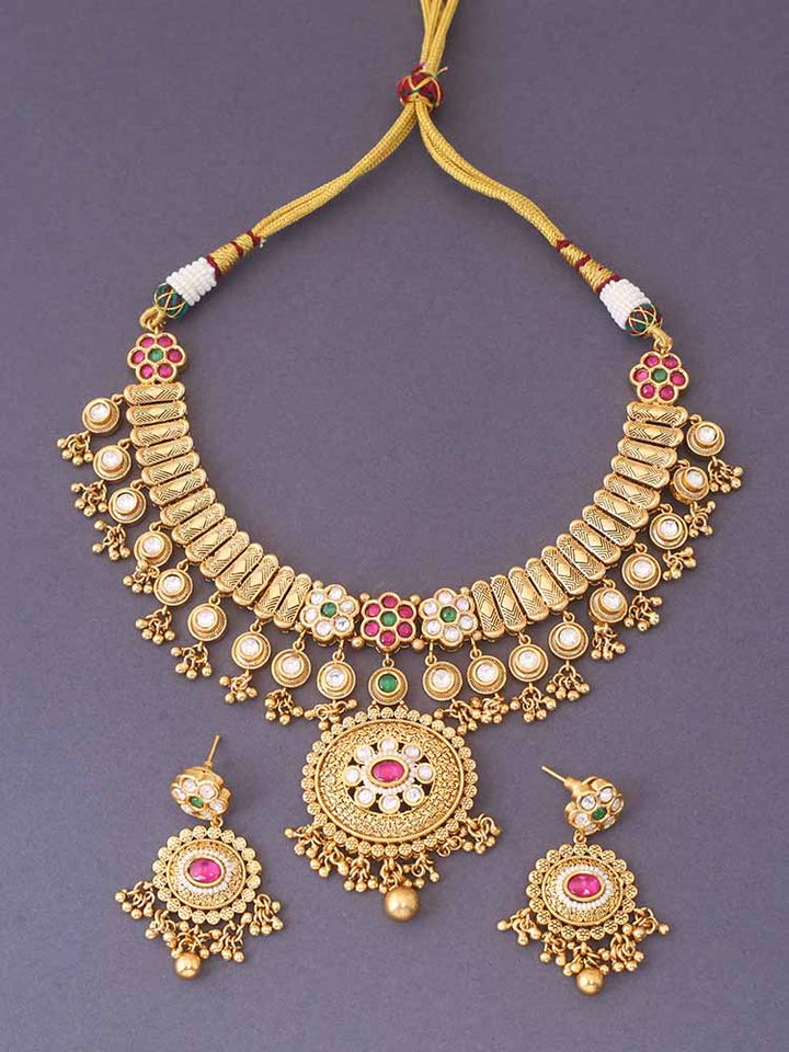 Multicolor Samyuktha Rajwadi Set