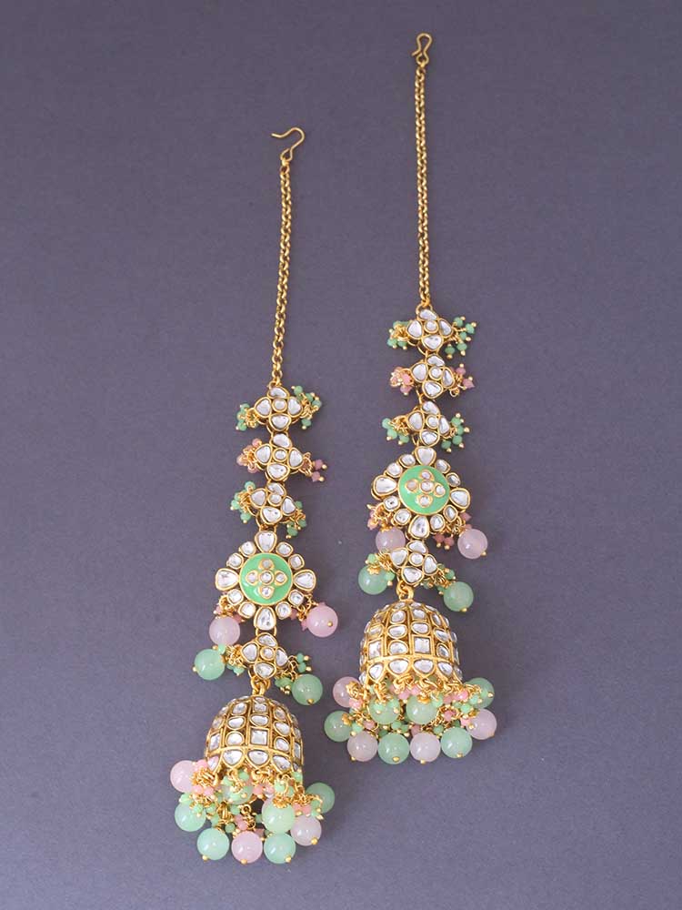 Multicolor Sanchal Jhumkis
