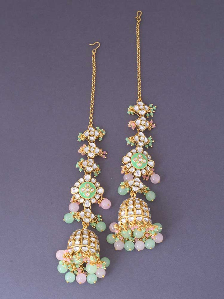 Multicolor Sanchal Jhumkis