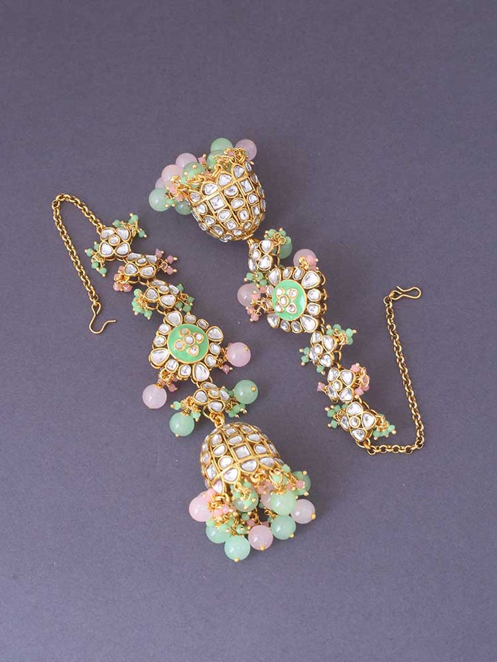 Multicolor Sanchal Jhumkis