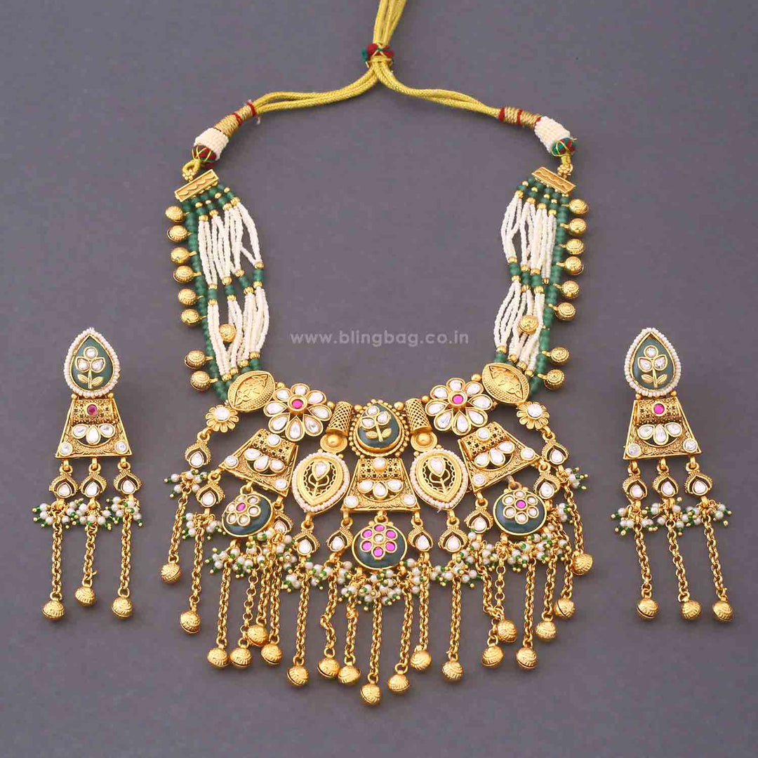 Multicolor Sangita Heritage Jewellery Set - New Arrival