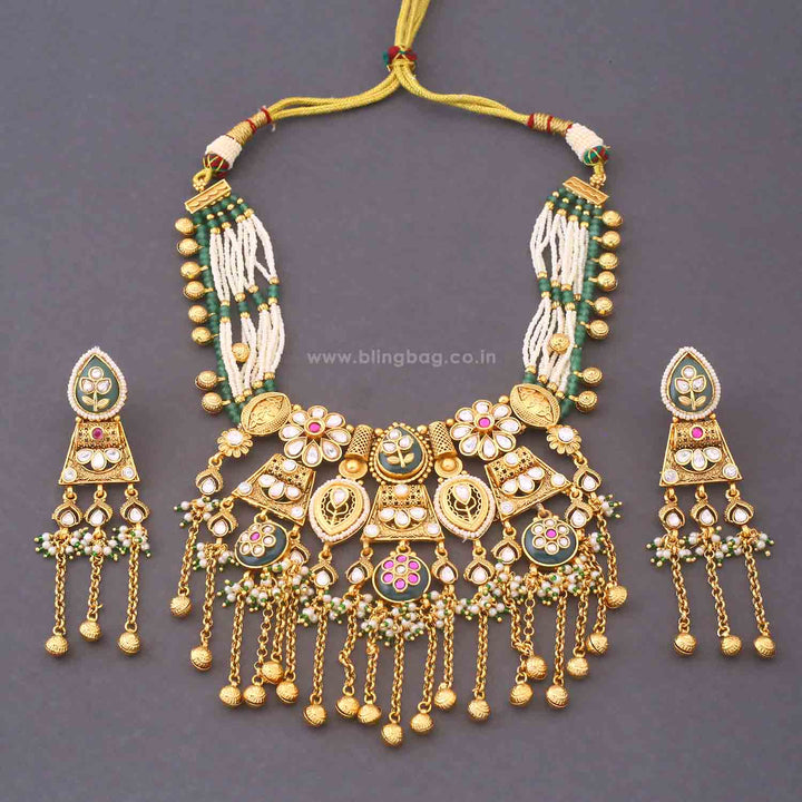 Multicolor Sangita Heritage Jewellery Set - New Arrival