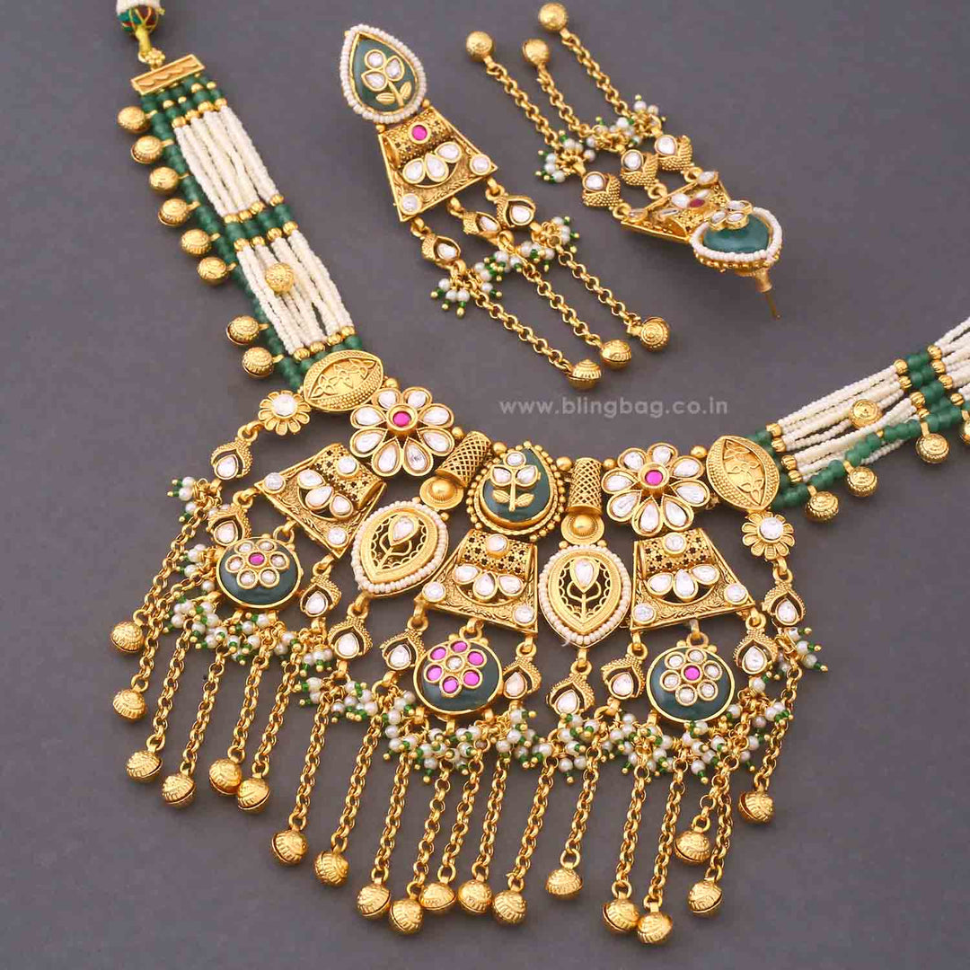 Multicolor Sangita Heritage Jewellery Set - New Arrival