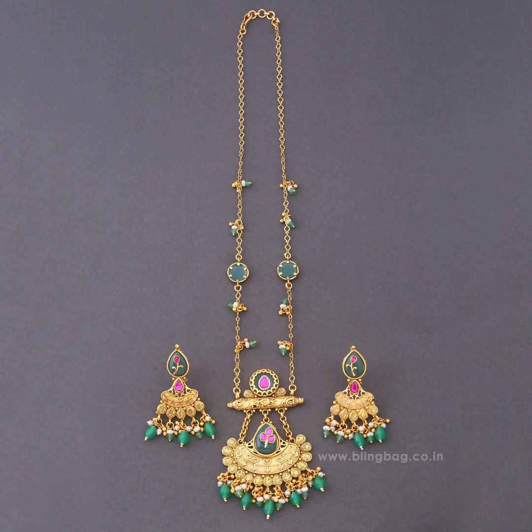 Multicolor Sapna Heritage Jewellery Set - New Arrival