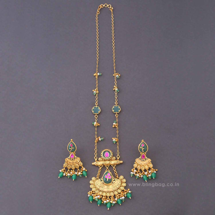 Multicolor Sapna Heritage Jewellery Set - New Arrival
