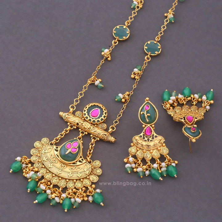 Multicolor Sapna Heritage Jewellery Set - New Arrival