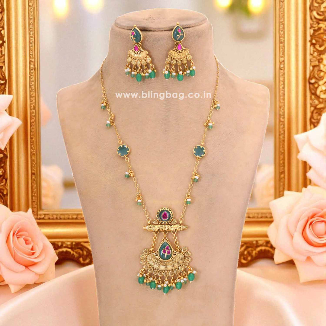 Multicolor Sapna Heritage Jewellery Set - New Arrival