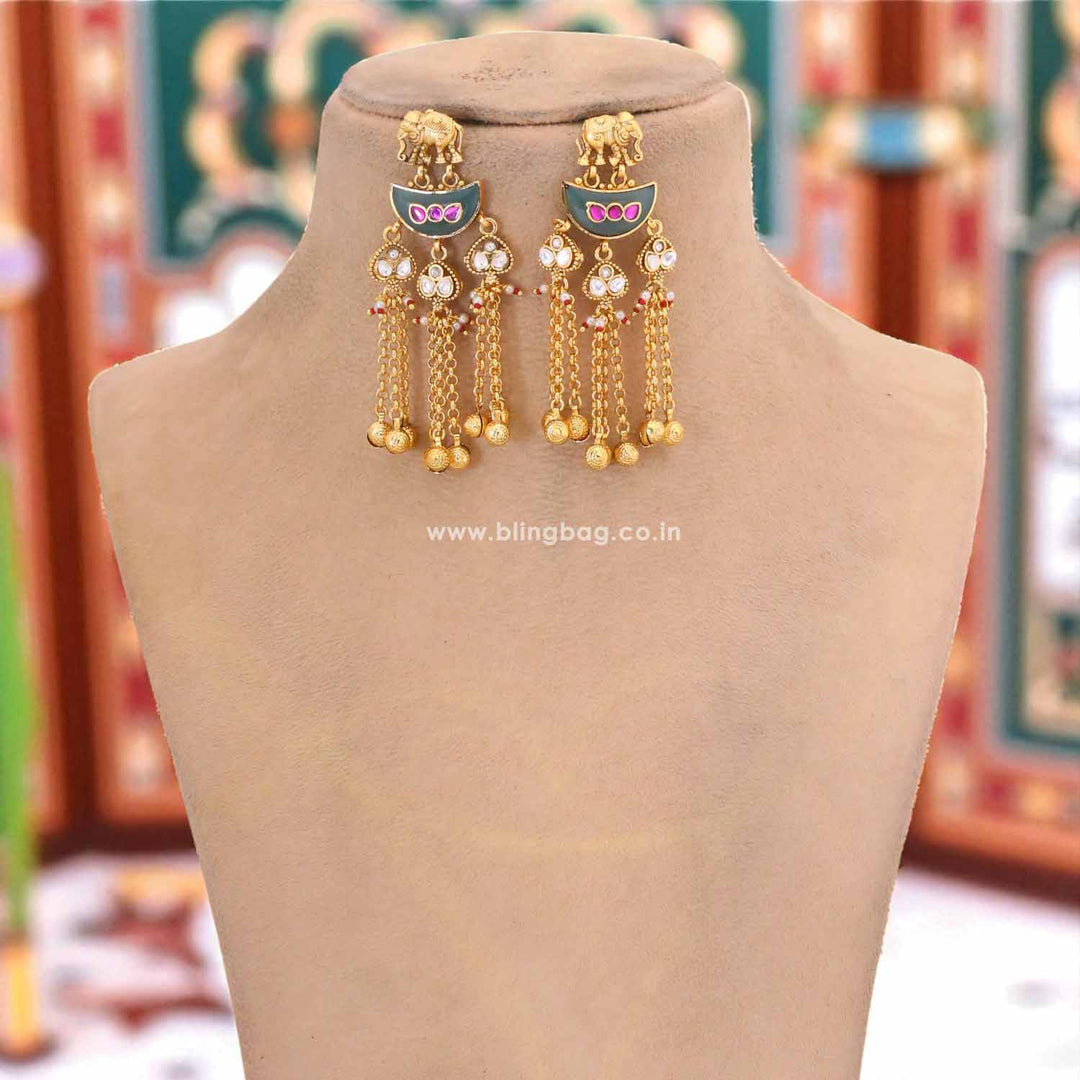 Multicolor Sarayu Heritage Jewellery Set - New Arrival