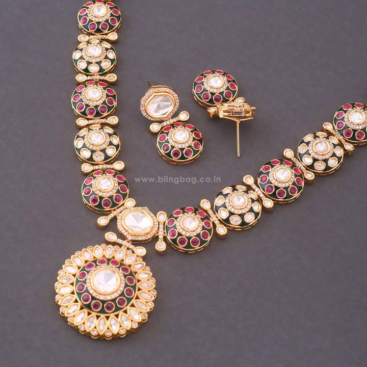 Multicolor Sarojini Heritage Jewellery Set - New Arrival