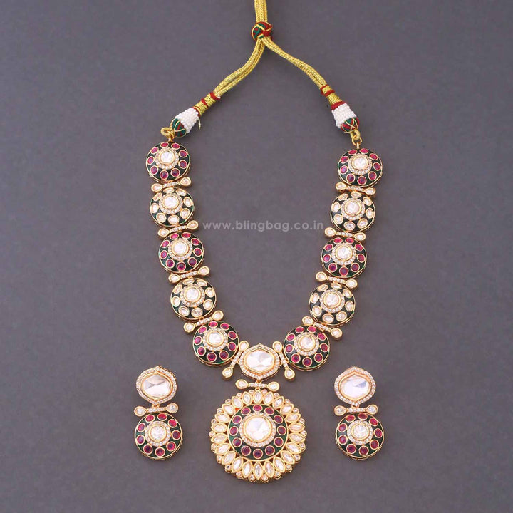 Multicolor Sarojini Heritage Jewellery Set - New Arrival