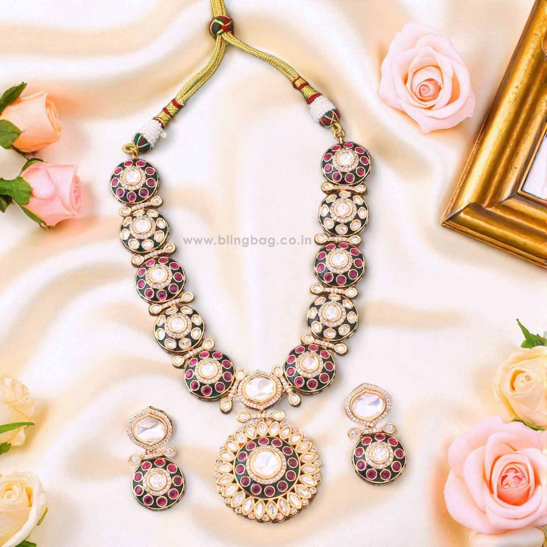Multicolor Sarojini Heritage Jewellery Set - New Arrival
