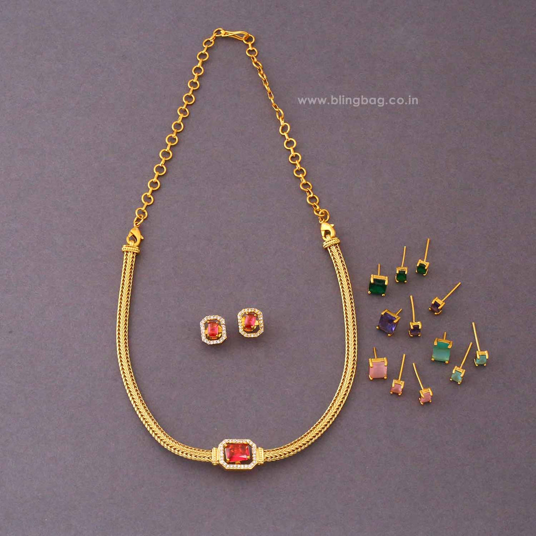 Multicolor Sebire Antique Jewellery Set - New Arrival