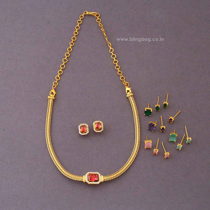 Multicolor Sebire Antique Jewellery Set - New Arrival