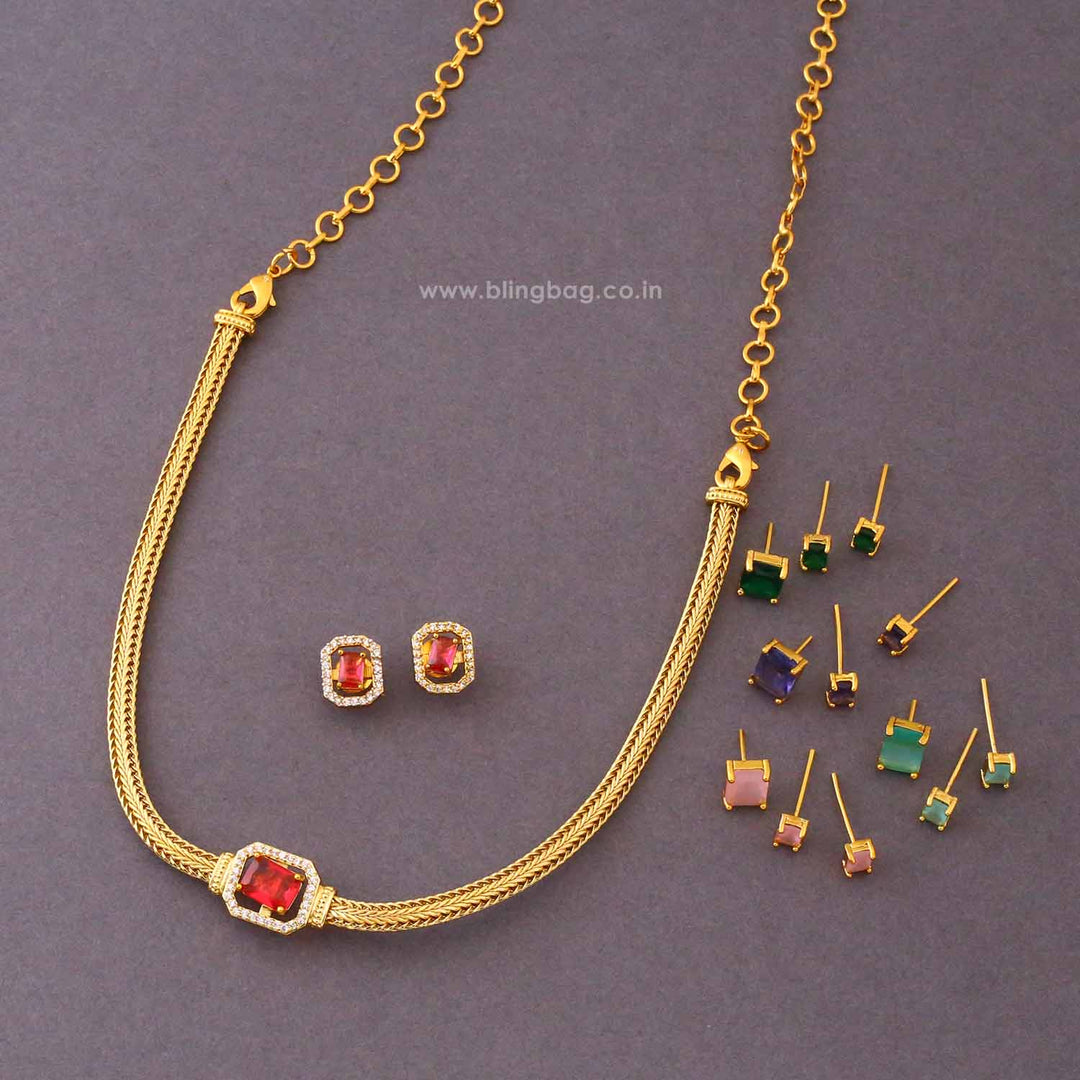 Multicolor Sebire Antique Jewellery Set - New Arrival