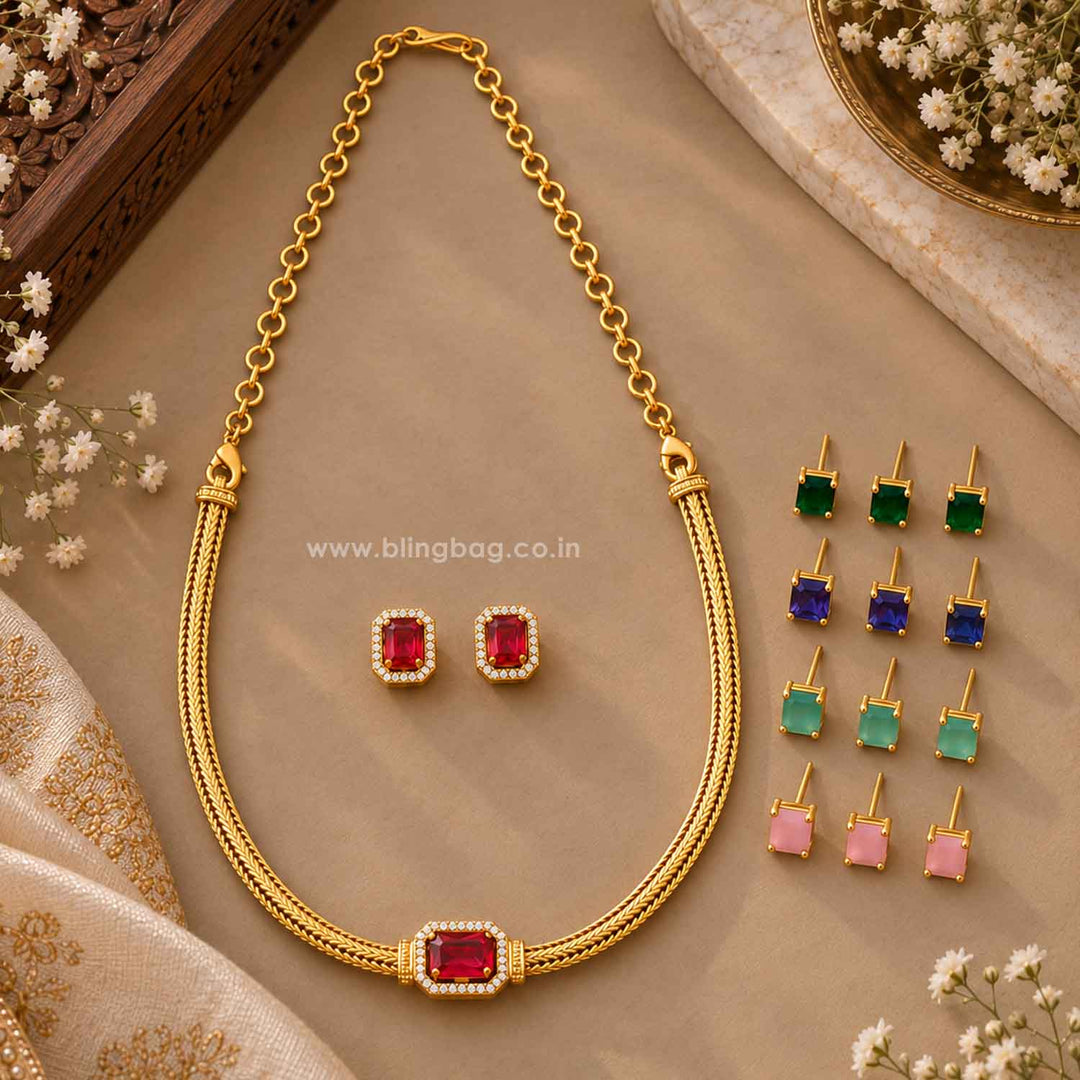 Multicolor Sebire Antique Jewellery Set - New Arrival