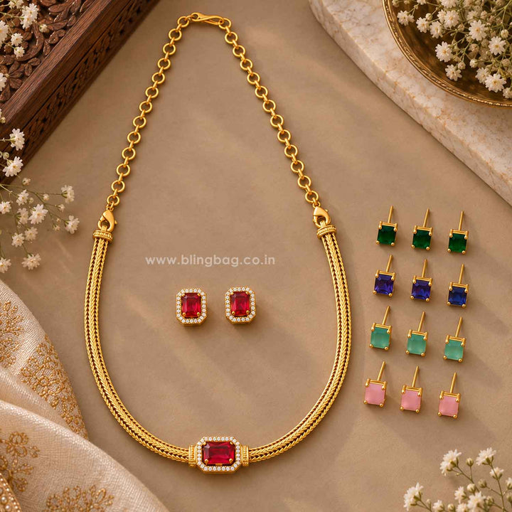 Multicolor Sebire Antique Jewellery Set - New Arrival