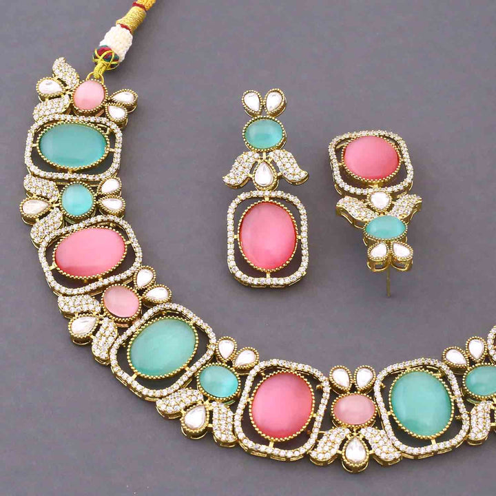 Multicolor Seloria Victorian Jewellery Set - New Arrival