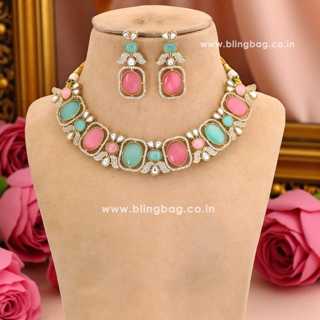 Multicolor Seloria Victorian Jewellery Set - New Arrival
